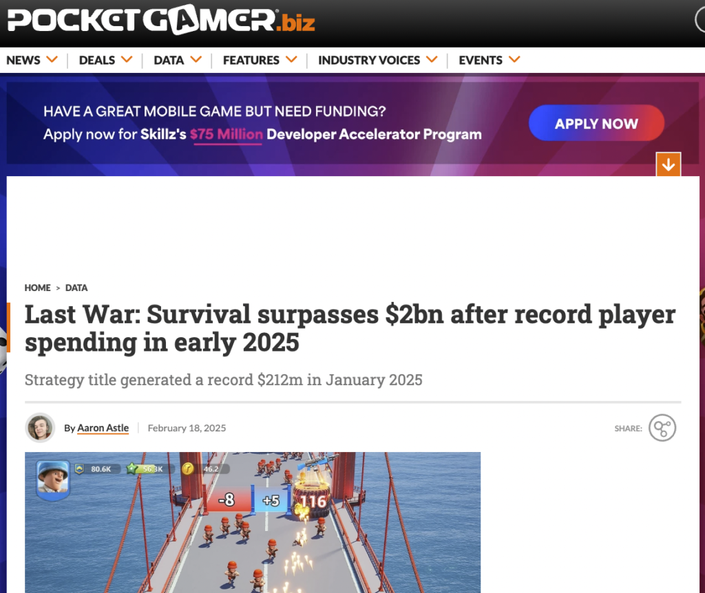 Last War Survival $2b